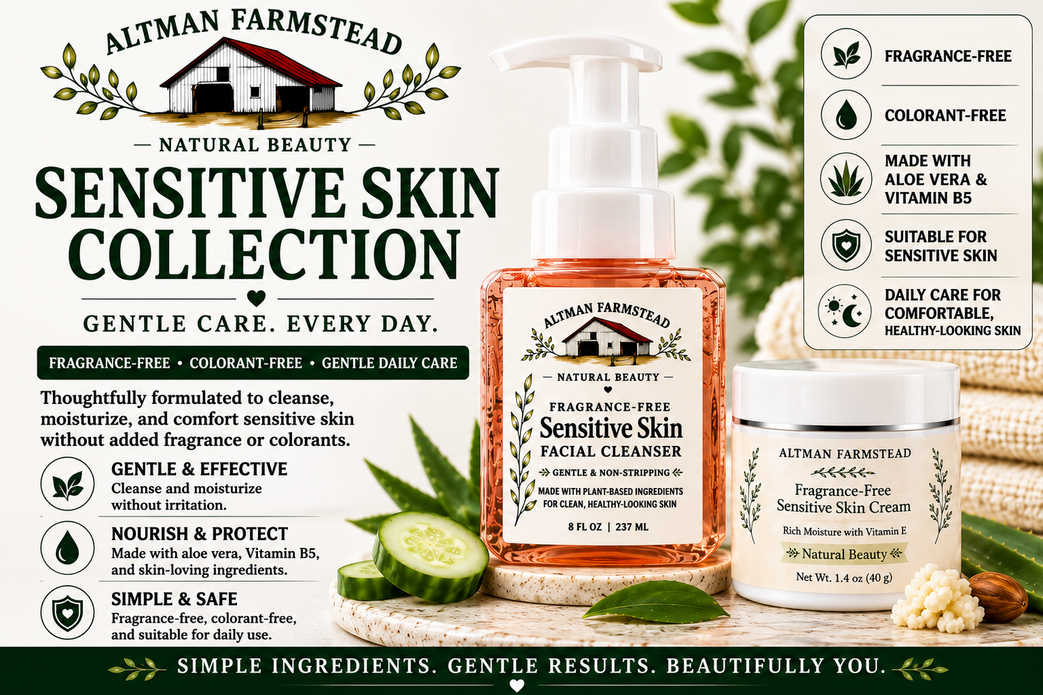Sensitive Skin Care Collection