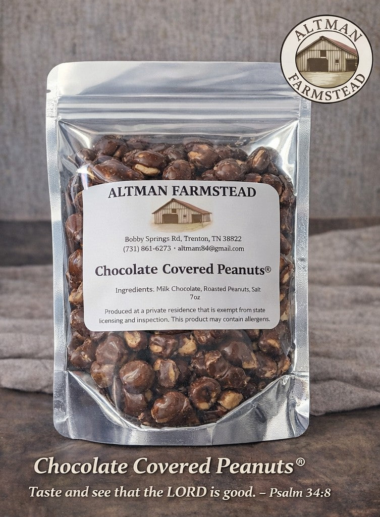 Chocolate Covered Peanuts