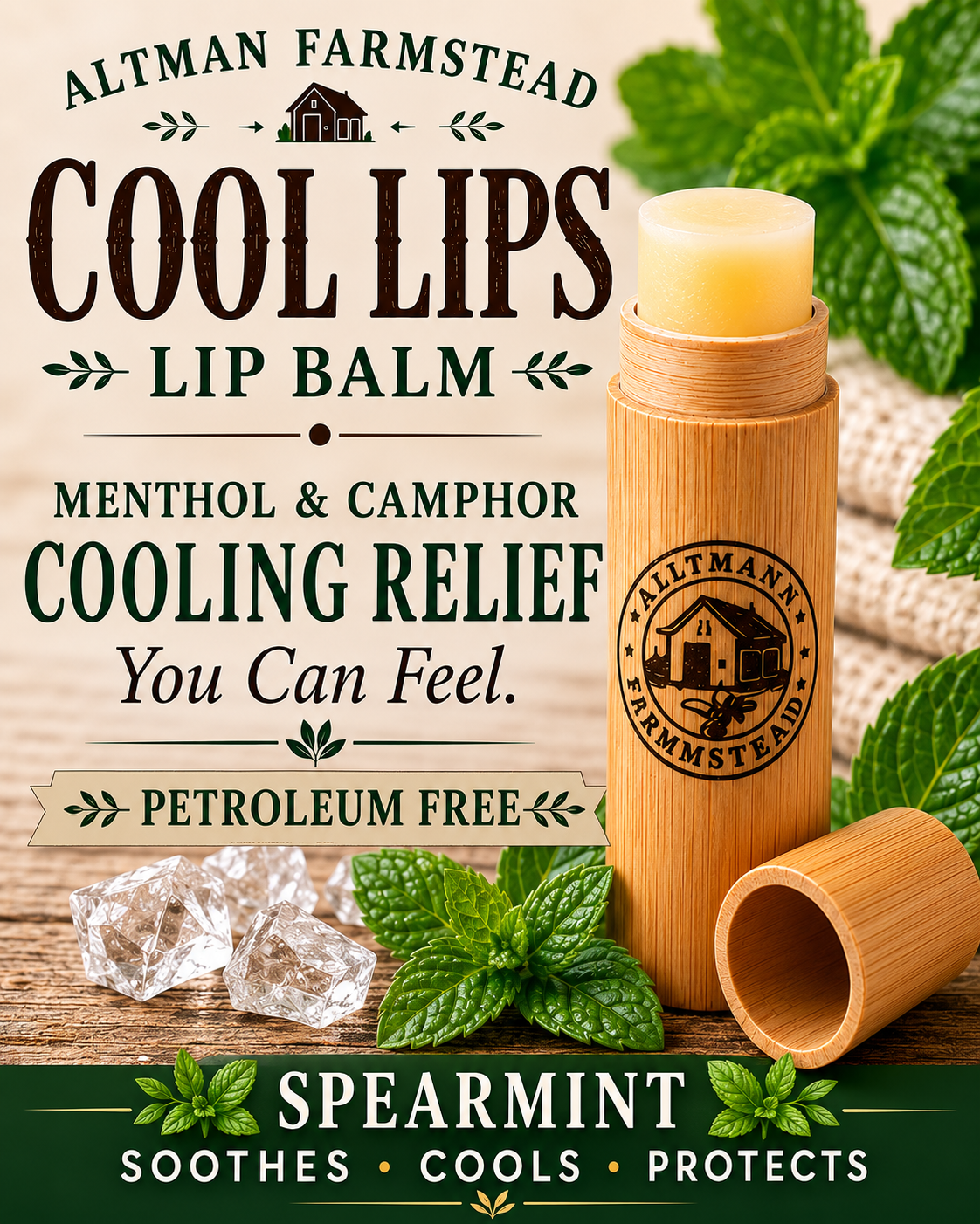 'COOL LIPS' Lip Balm
